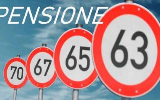 come andare in pensione a 63 anni?