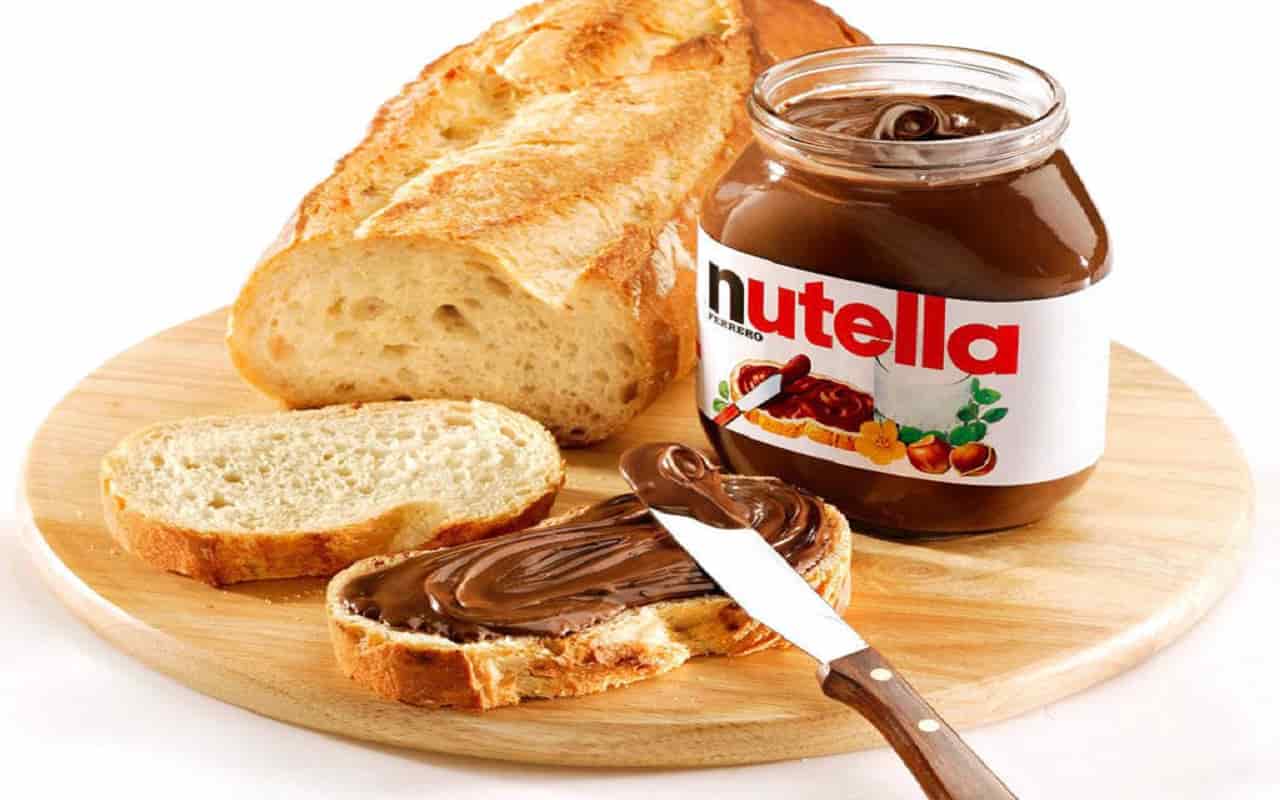 nutella consumo