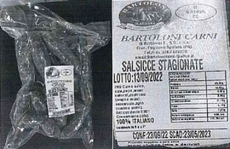 Salsiccia bartoloni