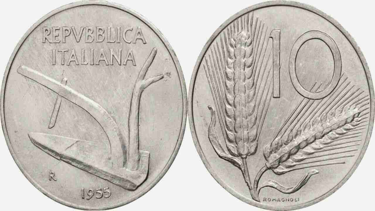 moneta rara 10 lire