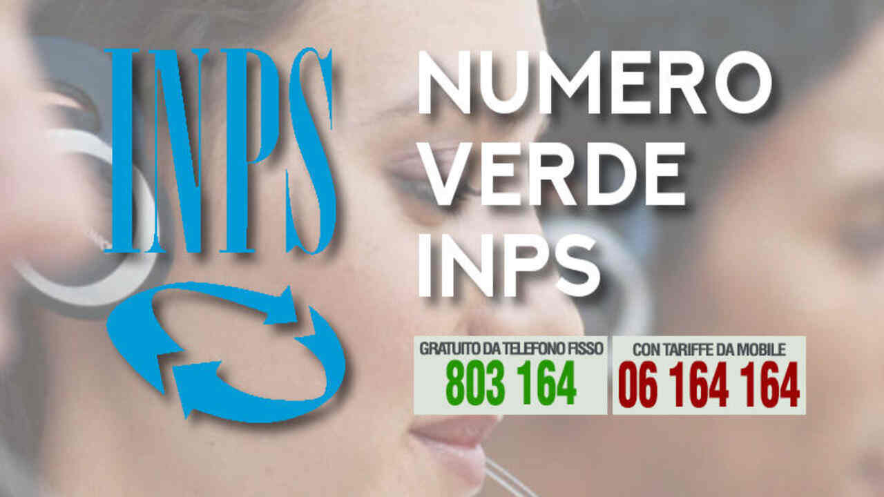 numero verde inps