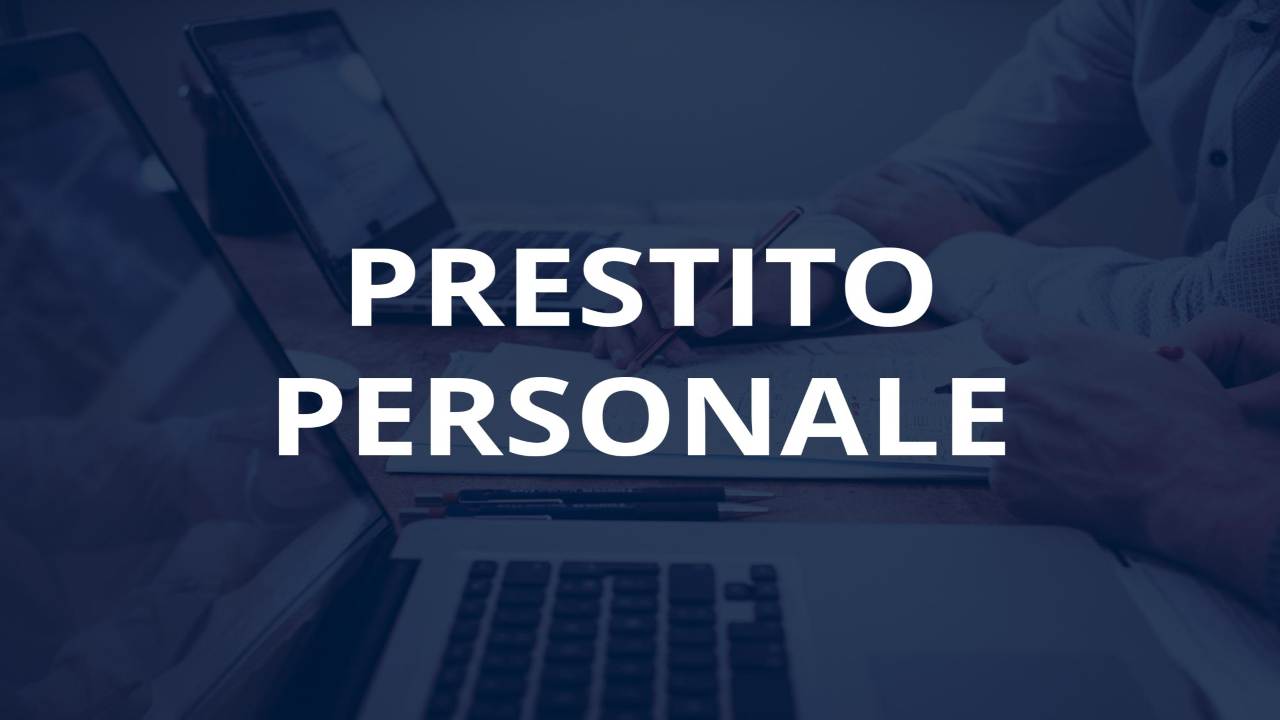 prestito personale