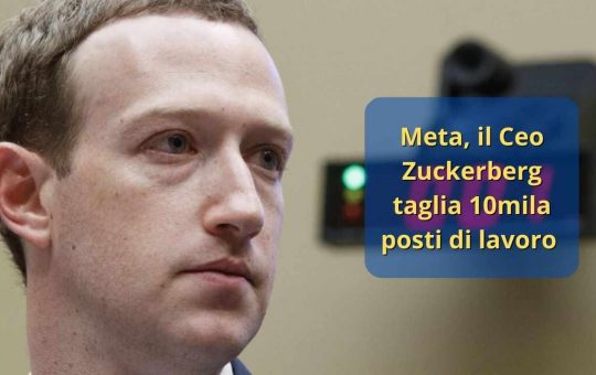 Mark Zuckerberg licenziamenti