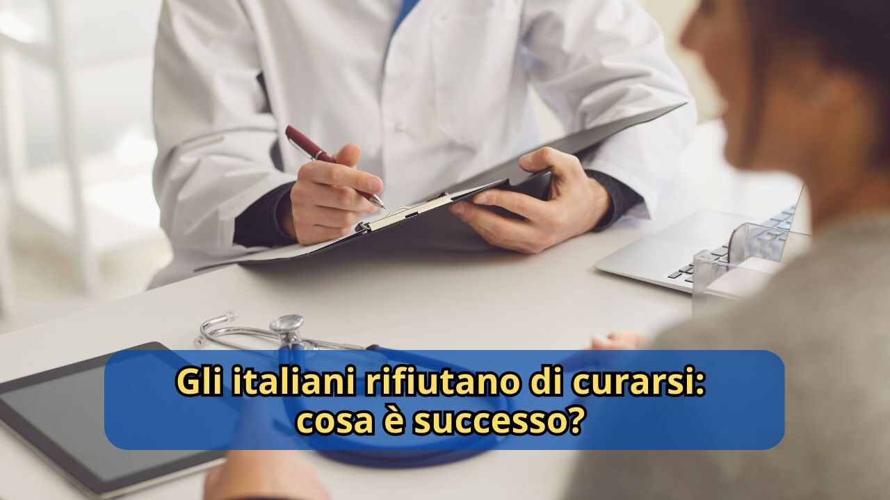 gli italiani rifiutano di curarsi