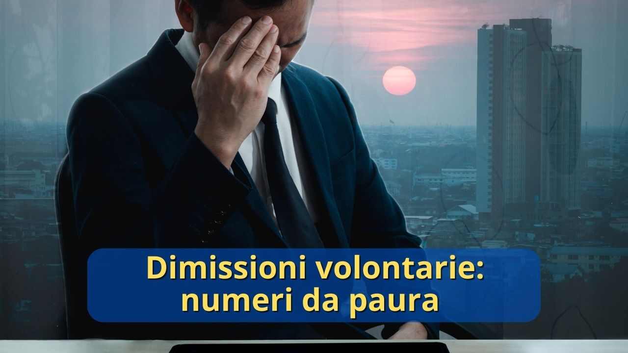 numeri dimissioni preoccupanti