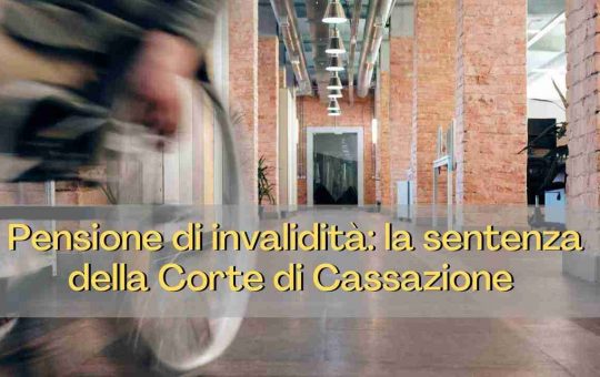 sentenza corte di cassazione