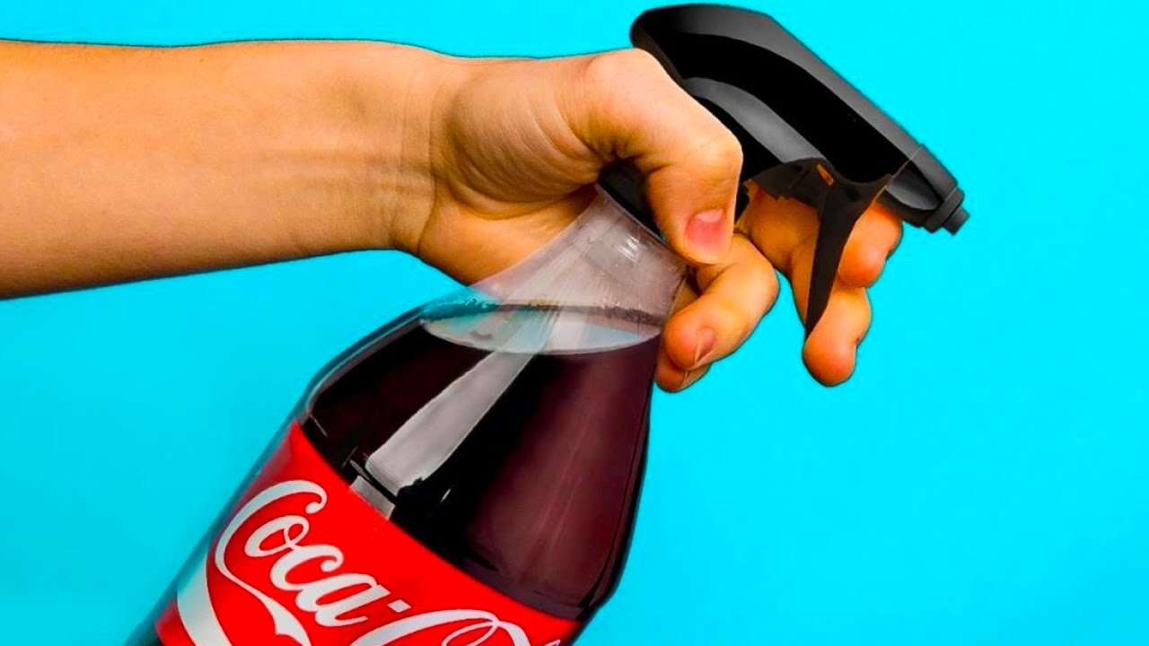 clean coca cola