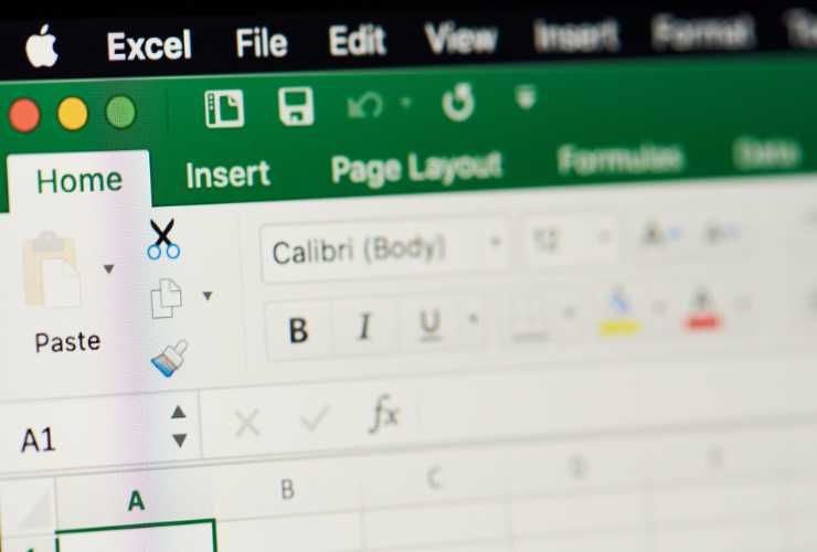 calcolo spese con foglio excel